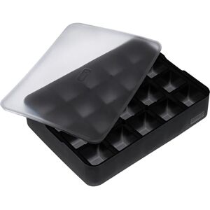 Lurch Bandeja de hielo negra con tapa - 20 cubitos Lurch Bandeja de hielo negra con tapa - 20 cubitos