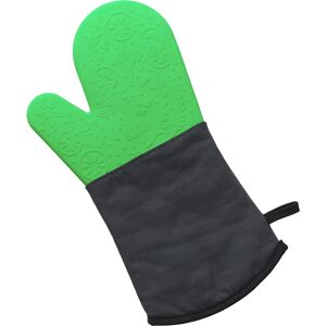 Lurch Ofenhandschuh - Hitzebeständiger Baumwolle und Silikon - Schwarz, Mint - Ofenhandschuh Lurch Ofenhandschuh - Hitzebeständiger Baumwolle und Silikon - Schwarz, Mint - Ofenhandschuh