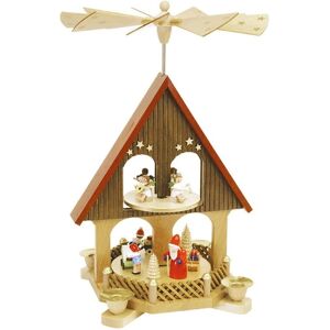 Richard Glässer 36cm Erzgebirge Christmas Pyramid - Santa & Gifts Richard Glässer 36cm Erzgebirge Christmas Pyramid - Santa & Gifts