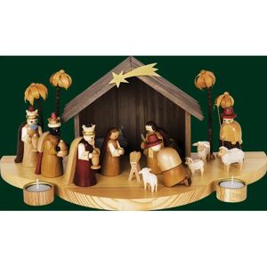 Richard Glässer Gmbh Handmade Erzgebirge Nativity Figurine - Christmas Decoration Richard Glässer Gmbh Handmade Erzgebirge Nativity Figurine - Christmas Decoration