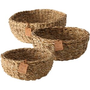 Boltze Sophy Set de Paniers en Fibre Naturelle - Publicité Boltze Sophy Set de Paniers en Fibre Naturelle - Publicité