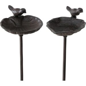 Fontaine à oiseaux Boltze - Vintage Garden 98x14 cm - Publicité Fontaine à oiseaux Boltze - Vintage Garden 98x14 cm - Publicité