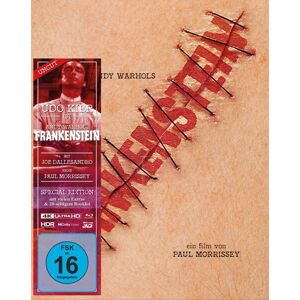 PLAION PICTURES Andy Warhols Frankenstein Mediabook B 4K-UHD Blu-ray - Film - Publicité PLAION PICTURES Andy Warhols Frankenstein Mediabook B 4K-UHD Blu-ray - Film - Publicité