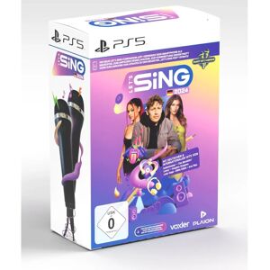 Plaion Let's Sing 2024 - German Version - 2 Mics - Video Game Plaion Let's Sing 2024 - German Version - 2 Mics - Video Game