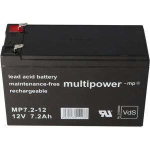 Multipower MP7.2-12 Batterie - VDS Zulassung 12V 7.2Ah Multipower MP7.2-12 Batterie - VDS Zulassung 12V 7.2Ah
