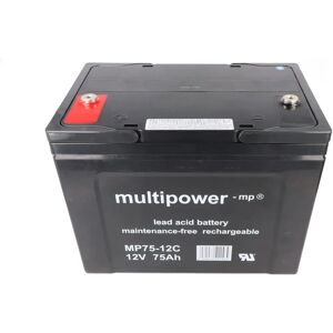 Multipower MP75-12C Bleiakku - 75Ah 12V Multipower MP75-12C Bleiakku - 75Ah 12V