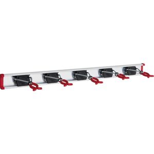Supports pour outils Bruns - 5 supports - Rail de 0,75m - Organisateurs d'outils - Publicité Supports pour outils Bruns - 5 supports - Rail de 0,75m - Organisateurs d'outils - Publicité
