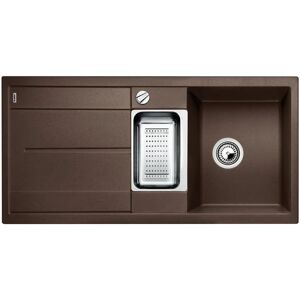 Blanco Metra 6 S Kaffee Silgranit Spüle - Reversibel, 1000x500mm Blanco Metra 6 S Kaffee Silgranit Spüle - Reversibel, 1000x500mm