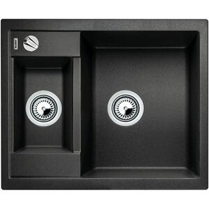 Blanco Metra 6 Anthracite Silgranit 1.5 Bowl Inset Sink - Kitchen Sink Blanco Metra 6 Anthracite Silgranit 1.5 Bowl Inset Sink - Kitchen Sink