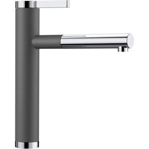 Blanco LINEE-S Rock Grey Kitchen Faucet - Pull-Out Spray, Model 518804 Blanco LINEE-S Rock Grey Kitchen Faucet - Pull-Out Spray, Model 518804