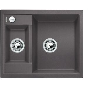 Blanco METRA 6 ROCK GREY Silgranit 1.5 Bowl Inset Sink - Kitchen Sink Blanco METRA 6 ROCK GREY Silgranit 1.5 Bowl Inset Sink - Kitchen Sink