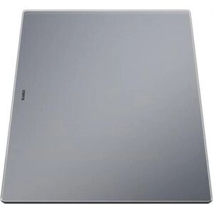 Blanco Silver Safety Glass Cutting Board - Kitchen Accessory Blanco Silver Safety Glass Cutting Board - Kitchen Accessory