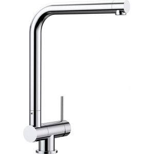 BLANCO Kitchen Faucet Laressa-F Chrome - Swivel, High, Right Lever BLANCO Kitchen Faucet Laressa-F Chrome - Swivel, High, Right Lever