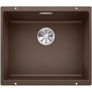 Blanco SUBLINE 500-U Kaffe Silgranit Enkelvask - Underlim vask Blanco SUBLINE 500-U Kaffe Silgranit Enkelvask - Underlim vask