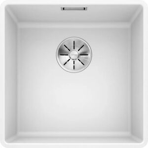 BLANCO SUBLINE 400-F Küchenspüle - Beidseitig, Weiß, 43x43x19cm BLANCO SUBLINE 400-F Küchenspüle - Beidseitig, Weiß, 43x43x19cm