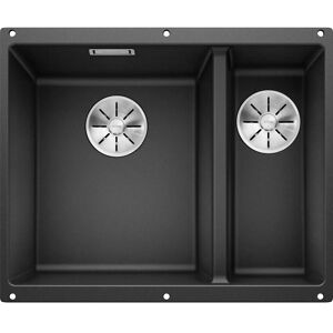 Blanco Subline 340/160-U Kitchen Sink - 1.5 Bowl, Anthracite Blanco Subline 340/160-U Kitchen Sink - 1.5 Bowl, Anthracite