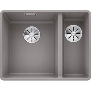 Évier de Cuisine Blanco Subline 340/160-f Aluminium - Gauche - Publicité Évier de Cuisine Blanco Subline 340/160-f Aluminium - Gauche - Publicité