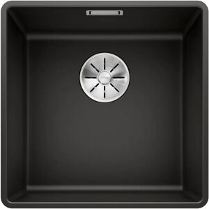 Fregadero de Cocina BLANCO SUBLINE 400-F - Bilateral, Negro Fregadero de Cocina BLANCO SUBLINE 400-F - Bilateral, Negro