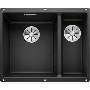 Blanco Subline 340/160 - Lavello in silgranit, 555x460 mm, sinistra, nero Blanco Subline 340/160 - Lavello in silgranit, 555x460 mm, sinistra, nero