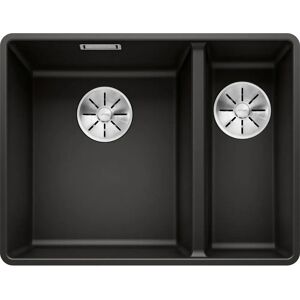 Chiuvetă Blanco Subline 340/160 - Silgranit, 552x427 mm, cuva stânga, negru Chiuvetă Blanco Subline 340/160 - Silgranit, 552x427 mm, cuva stânga, negru