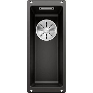 Fregadero Blanco SUBLINE 160-U - Reversible, Negro Fregadero Blanco SUBLINE 160-U - Reversible, Negro