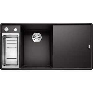 Blanco AXIA III 6 S-F - Chiuvetă de bucătărie cu 2 recipiente, negru Blanco AXIA III 6 S-F - Chiuvetă de bucătărie cu 2 recipiente, negru