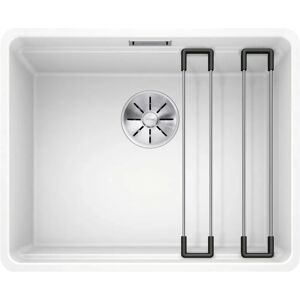 Chiuvetă de bucătărie Blanco ETAGON 500-F - Dublă, Alb Chiuvetă de bucătărie Blanco ETAGON 500-F - Dublă, Alb