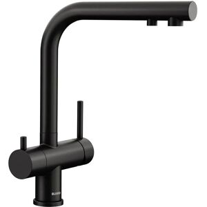 Blanco Fontas II Kitchen Faucet - 3-in-1, Black Matte Blanco Fontas II Kitchen Faucet - 3-in-1, Black Matte