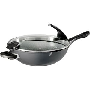 STONELINE Future Wok 32 cm - Non-stick, Induction Ready, with Glass Lid STONELINE Future Wok 32 cm - Non-stick, Induction Ready, with Glass Lid