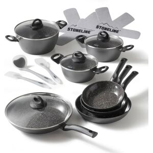 STONELINE CERAMIC Kochgeschirr-Set, 16 Stück, Induktion STONELINE CERAMIC Kochgeschirr-Set, 16 Stück, Induktion