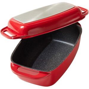 BrandModel - Real Stone Non-Stick Rectangular Roasting Pan - Kitchen Tool BrandModel - Real Stone Non-Stick Rectangular Roasting Pan - Kitchen Tool