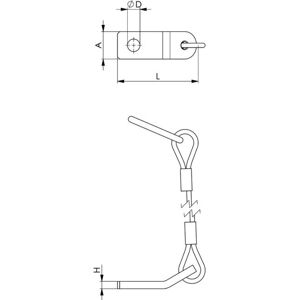 Chiave a settore conico AMF Modello 1810A per dadi radiali Chiave a settore conico AMF Modello 1810A per dadi radiali