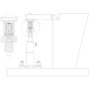 Gato de tornillo 110mm - Amf Elevador Gato de tornillo 110mm - Amf Elevador
