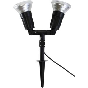Lampe de jardin Megatron - E27 Noir IP44 Réglable & Étanche - Publicité Lampe de jardin Megatron - E27 Noir IP44 Réglable & Étanche - Publicité