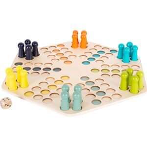 Small Foot Jeu de Ludo XXL en bois pour 6 joueurs Small Foot Jeu de Ludo XXL en bois pour 6 joueurs