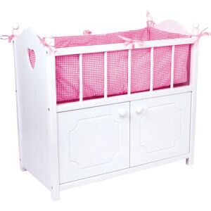 Small Foot Pink Doll Bed with Cupboard - Dolls Bed Small Foot Pink Doll Bed with Cupboard - Dolls Bed