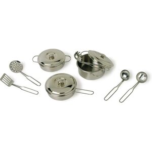 Legler Small Foot 8953 - Set de cuisine pour enfants - Métal - 11 pièces - Publicité Legler Small Foot 8953 - Set de cuisine pour enfants - Métal - 11 pièces - Publicité