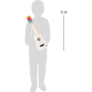 Guitarra de madera Small Foot con puntos - Juguete musical para niños Guitarra de madera Small Foot con puntos - Juguete musical para niños