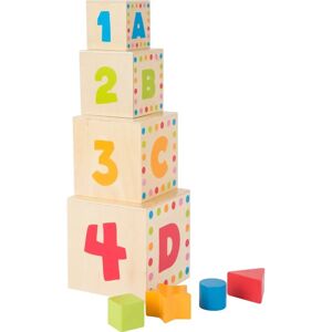 Small Foot Houten ABC Stapelblokken - Educatief speelgoed Small Foot Houten ABC Stapelblokken - Educatief speelgoed