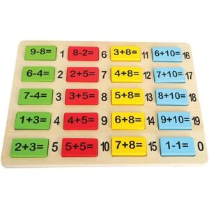 Small Foot Drewniana Gra Matematyczna - Wielokolorowa Small Foot Drewniana Gra Matematyczna - Wielokolorowa