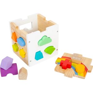 Small Foot Cubo di Forme Arcobaleno - Giocattolo in Legno Educativo Small Foot Cubo di Forme Arcobaleno - Giocattolo in Legno Educativo