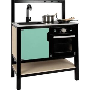 Small Foot Industrial Black Play Kitchen - Play Kitchen Small Foot Industrial Black Play Kitchen - Play Kitchen