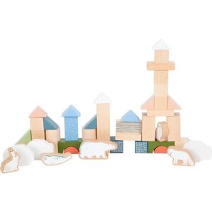 Small Foot Wooden Building Blocks Dino - 20 pcs, Natural, Multi colors - Building Blocks Small Foot Wooden Building Blocks Dino - 20 pcs, Natural, Multi colors - Building Blocks