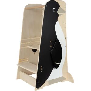 Small Foot Penguin Learning Tower - Safe Adjustable Wooden Child Step Stool Small Foot Penguin Learning Tower - Safe Adjustable Wooden Child Step Stool