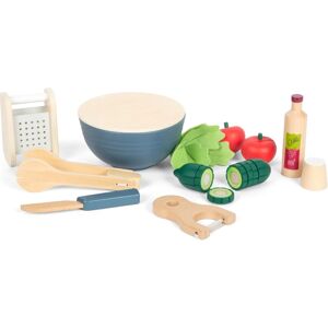 Small Foot - Wooden Salad Playset - Kids Kitchen Toy Small Foot - Wooden Salad Playset - Kids Kitchen Toy