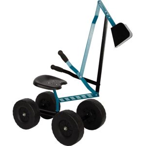 Small foot Bagger mit Rädern blau - Spielzeugfahrzeug Small foot Bagger mit Rädern blau - Spielzeugfahrzeug