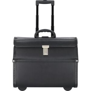 Alassio Mondo Simili Cuir Noir 46cm Trolley pour Ordinateur Portatif - Publicité Alassio Mondo Simili Cuir Noir 46cm Trolley pour Ordinateur Portatif - Publicité