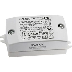 Self Electronics SLT6-500IL-4 LED Driver - Compact, Flicker-Free, 6W Self Electronics SLT6-500IL-4 LED Driver - Compact, Flicker-Free, 6W