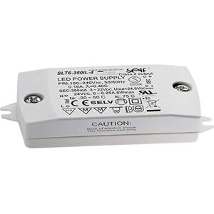 Self Electronics SLT6-350IL-4 LED driver - Constant current, 7.7W, 350mA, 3-22V/DC Self Electronics SLT6-350IL-4 LED driver - Constant current, 7.7W, 350mA, 3-22V/DC