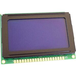 Display Elektronik LCD Blå 128x64 - Skærm Modul Display Elektronik LCD Blå 128x64 - Skærm Modul